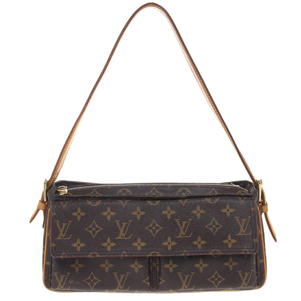 Pre Owned Louis Vuitton Monogram Viva Cite GM Shoulder Bag