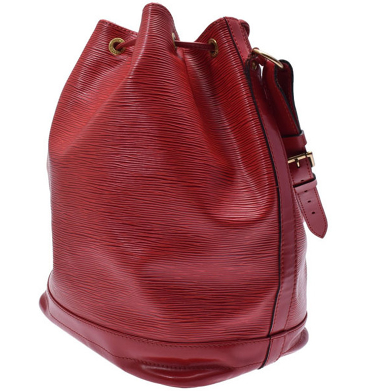 

Louis Vuitton Castillian Red Epi Leather Noe Bag