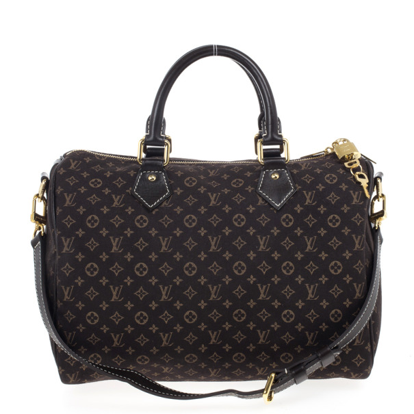 Pre Owned Louis Vuitton Monogram Idylle Short Bandouliere Speedy 30 Bag 