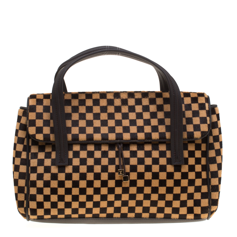 Louis Vuitton Damier Sauvage Calfhair Limited Edition Lionne Spawn Bag Louis  Vuitton