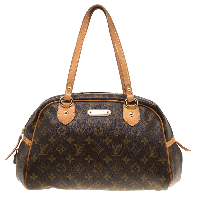Pre Owned Louis Vuitton Monogram Canvas Montorgueil PM Bag