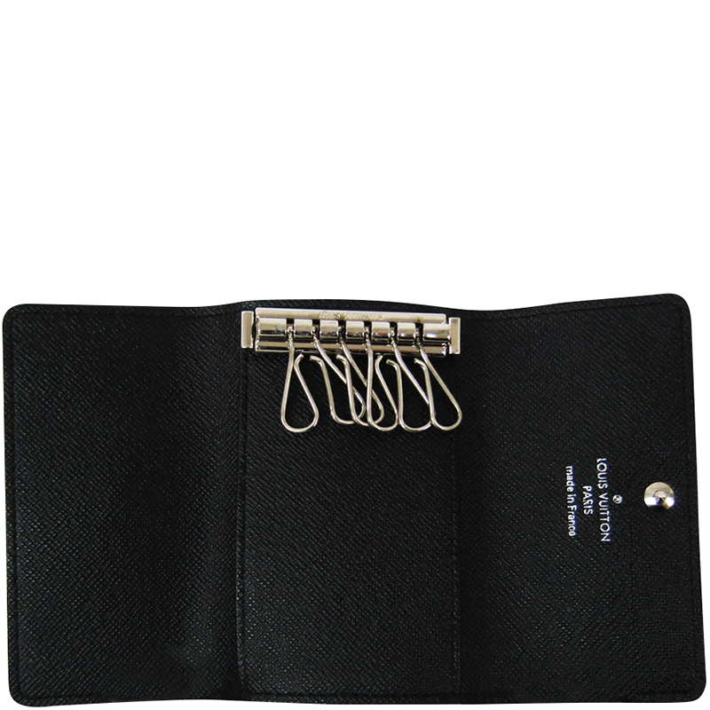 

Louis Vuitton Damier Graphite Canvas 6 Key Holder, Black