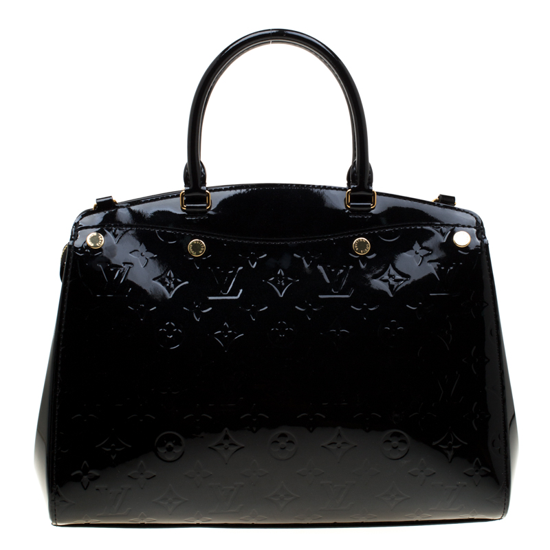NEW 100% Auth Louis Vuitton Vernis Brea MM NM Amarante bag with