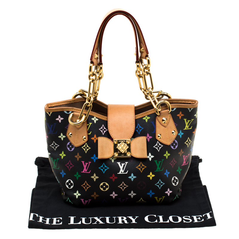 Louis Vuitton Black Multicolor Marilyn Shoulder Bag  Mine  Yours