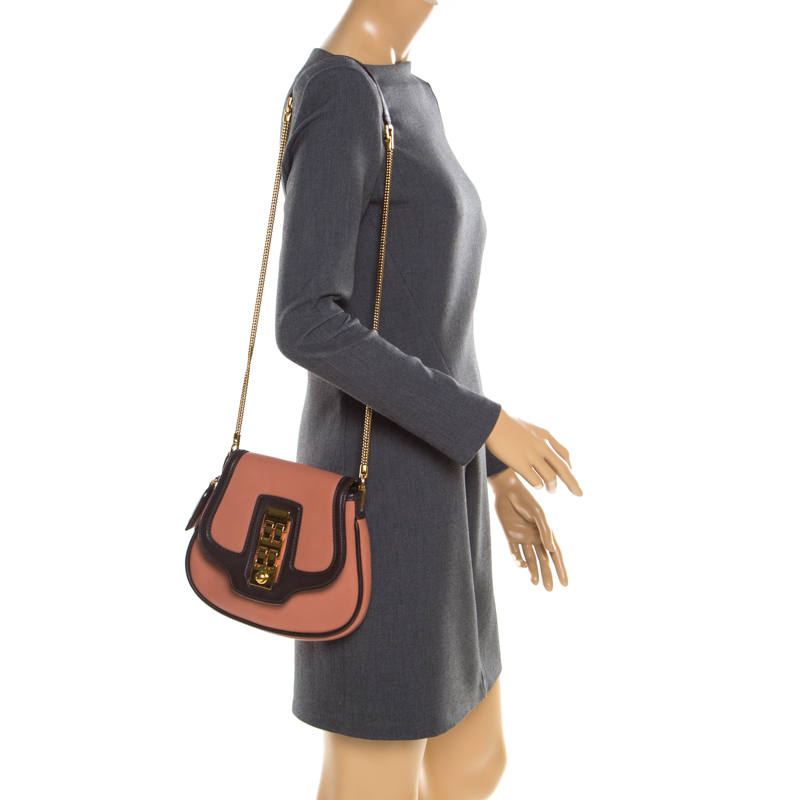 

Louis Vuitton Vieux Rose Leather Trapezio Art Deco Shoulder Bag, Pink