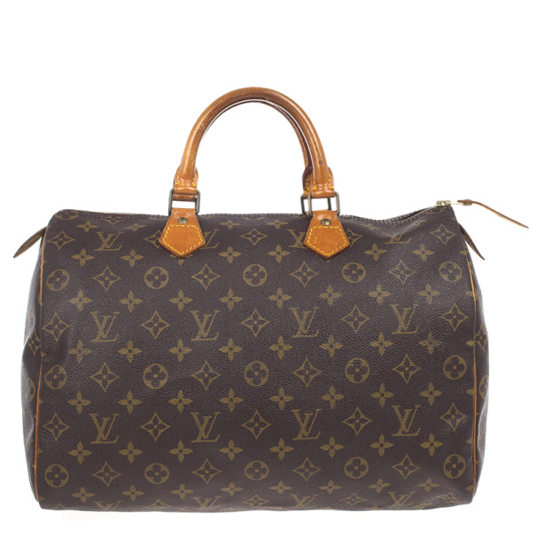 Pre Owned Louis Vuitton Monogram Speedy 35
