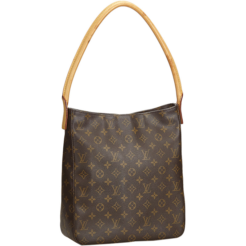 

Louis Vuitton Monogram Canvas Looping GM Bag, Brown