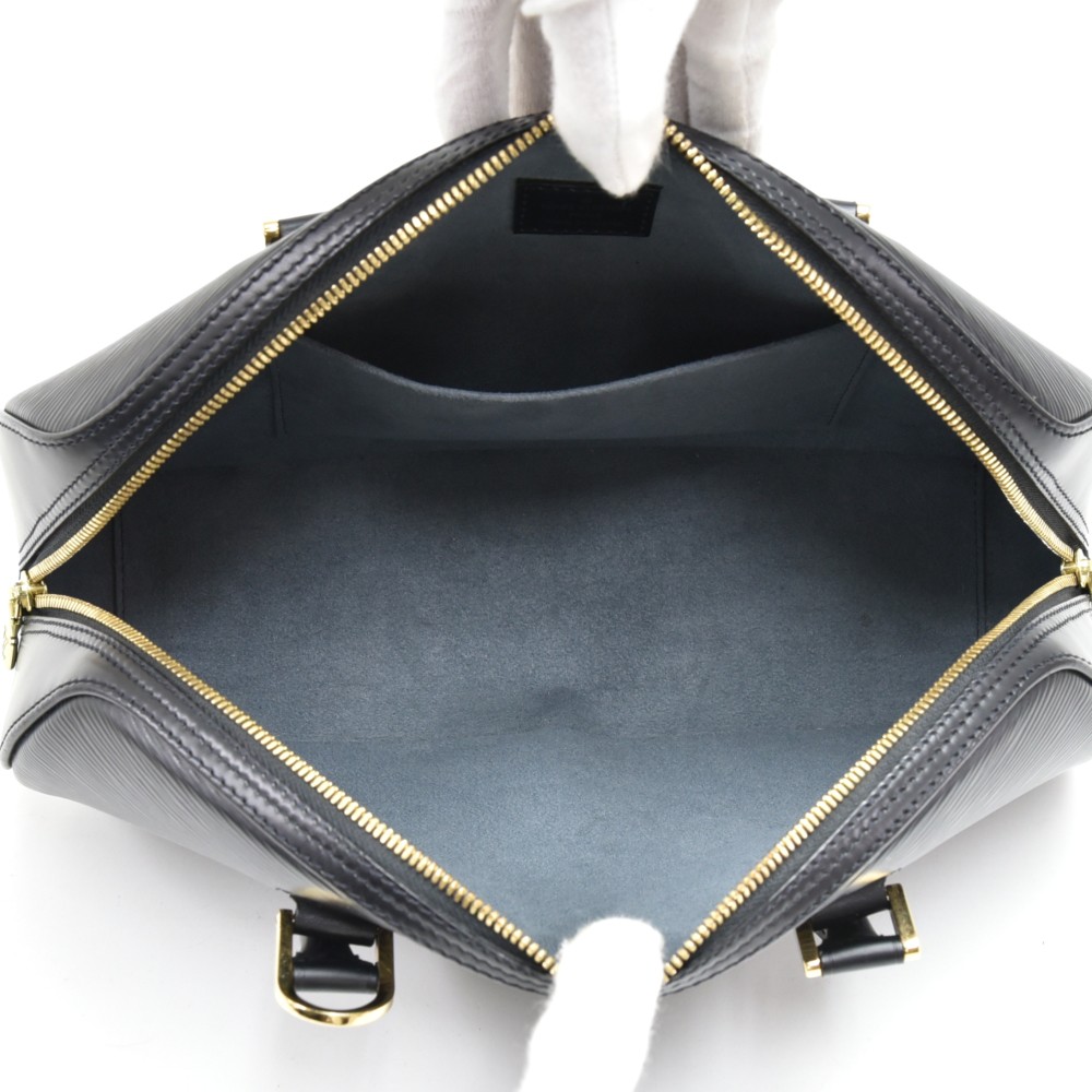 Buy Pre-Owned Authentic Luxury Louis Vuitton Jasmin Epi Noir Handbag Online