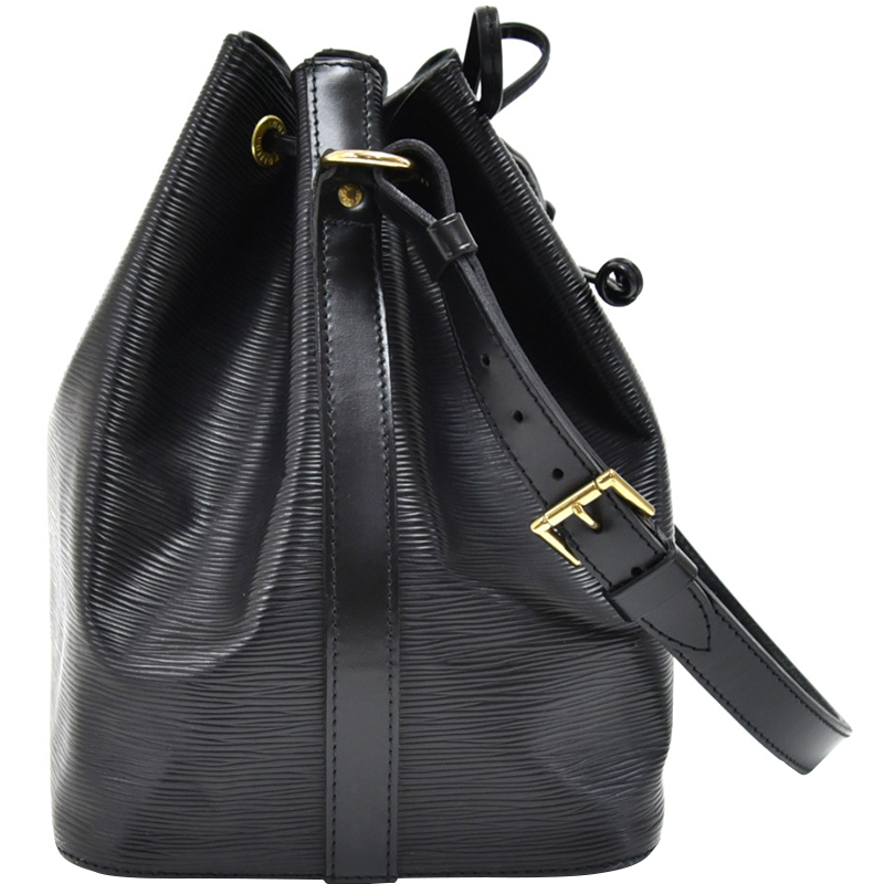 

Louis Vuitton Noir Epi Leather Noe Bag, Black