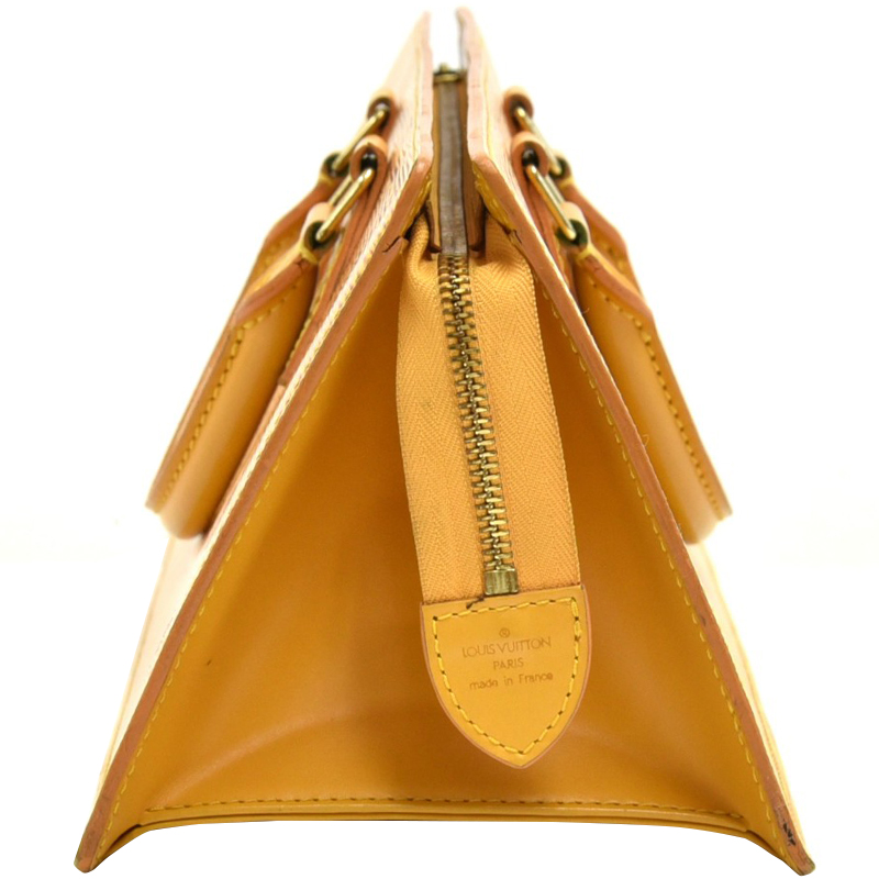 

Louis Vuitton Tassil Yellow Epi Leather Sac Triangle Bag