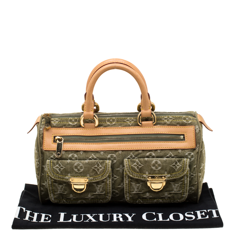 Louis Vuitton Green Monogram Denim Neo Speedy Bag Louis Vuitton | The  Luxury Closet