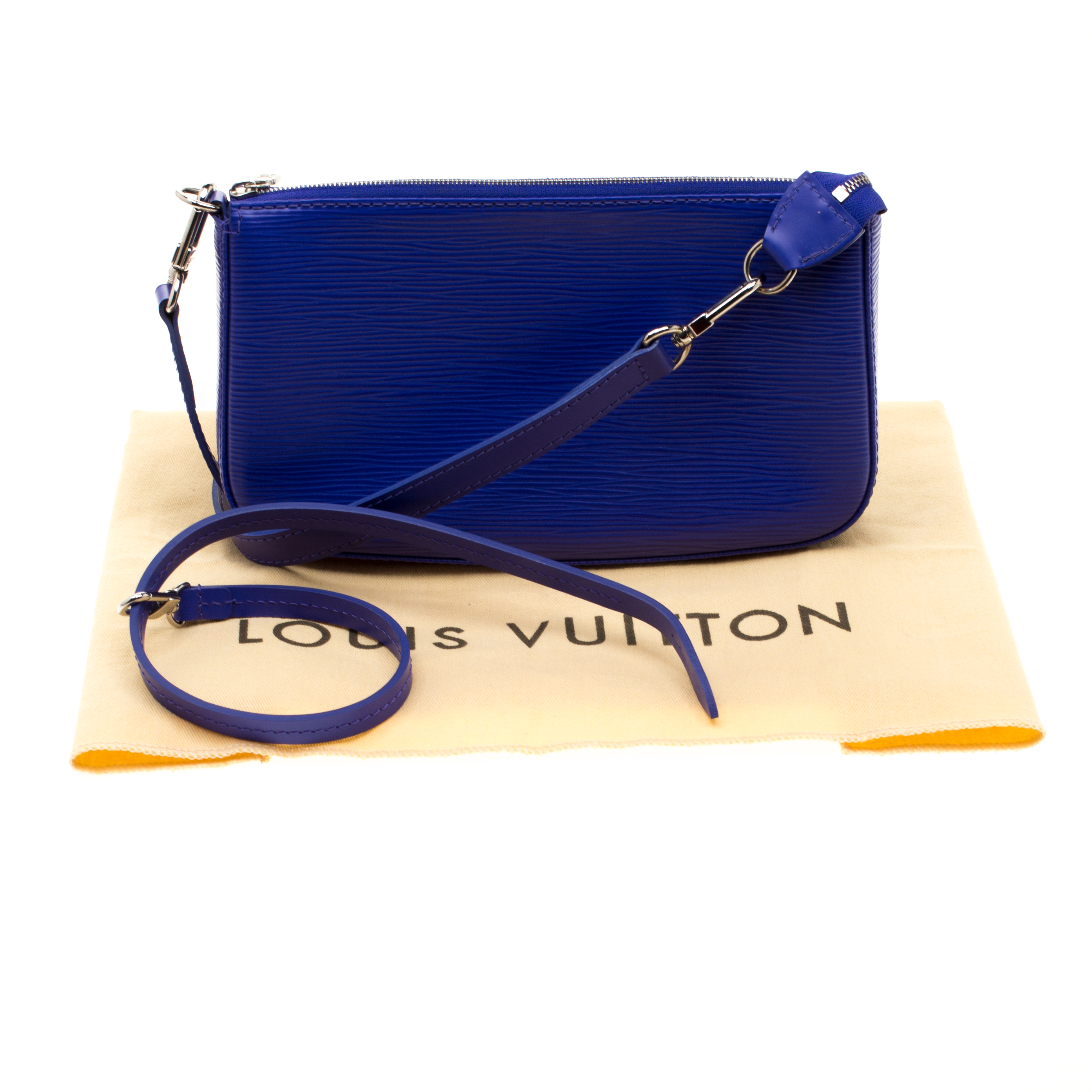 Louis Vuitton Figue Epi Leather Pochette Accessoires NM Bag Louis