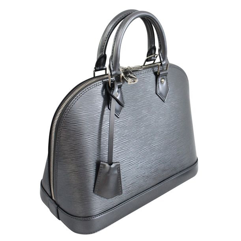 

Louis Vuitton Gray Epi Leather Alma Bag, Grey