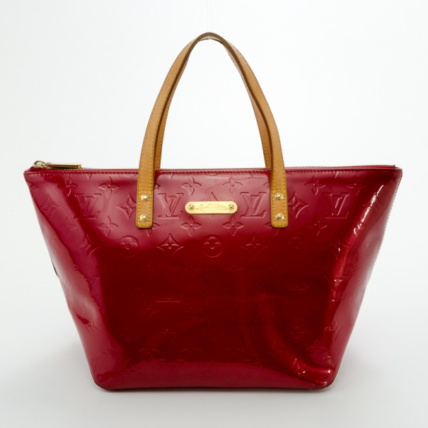 Pre Owned Louis Vuitton Monogram Vernis Bellevue PM