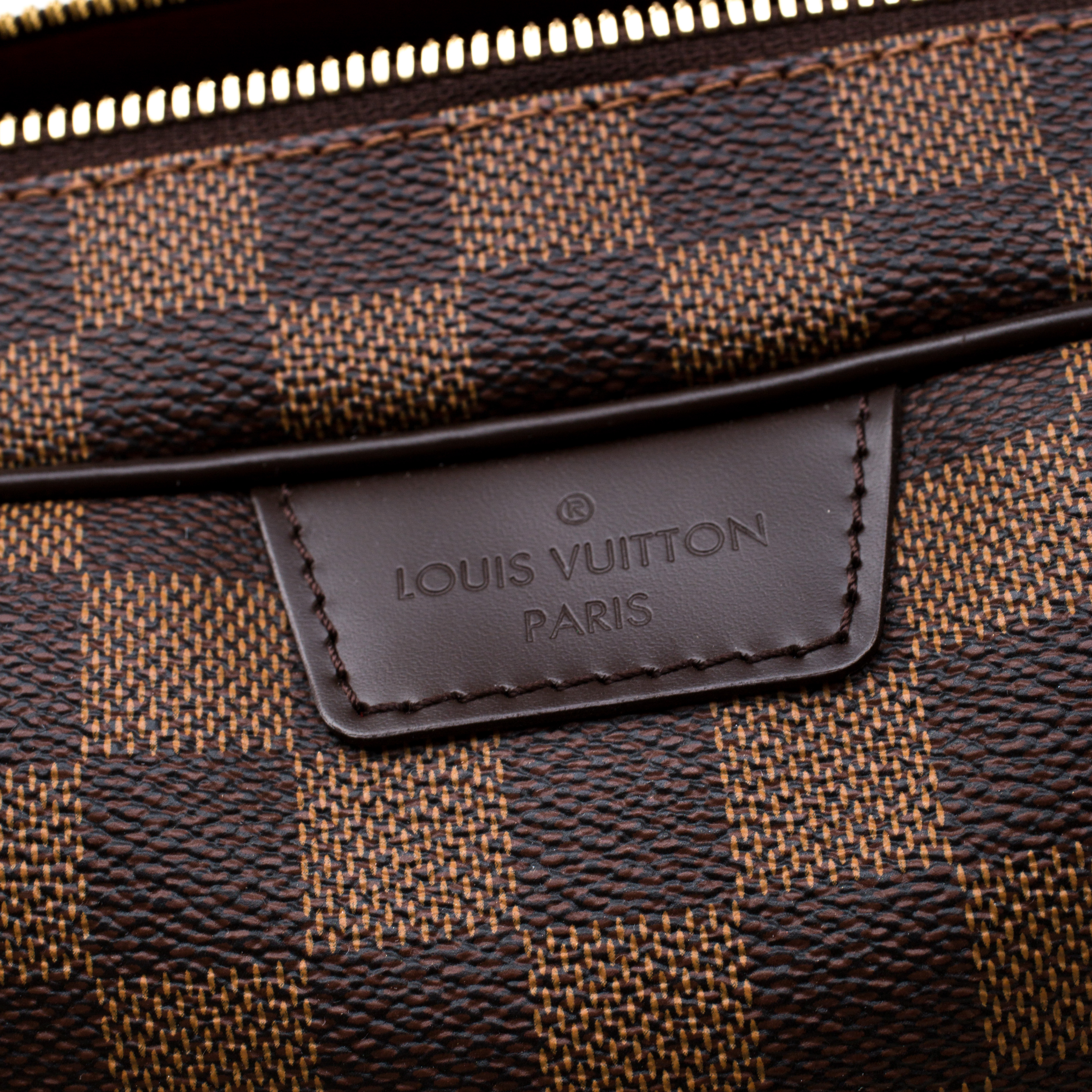 Rivington cloth handbag Louis Vuitton Brown in Cloth - 32678201