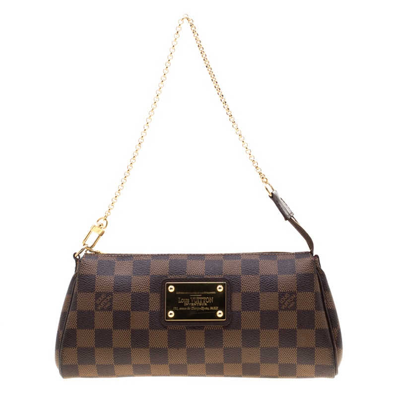 Pre Owned Louis Vuitton Monogram Canvas Eva Pochette