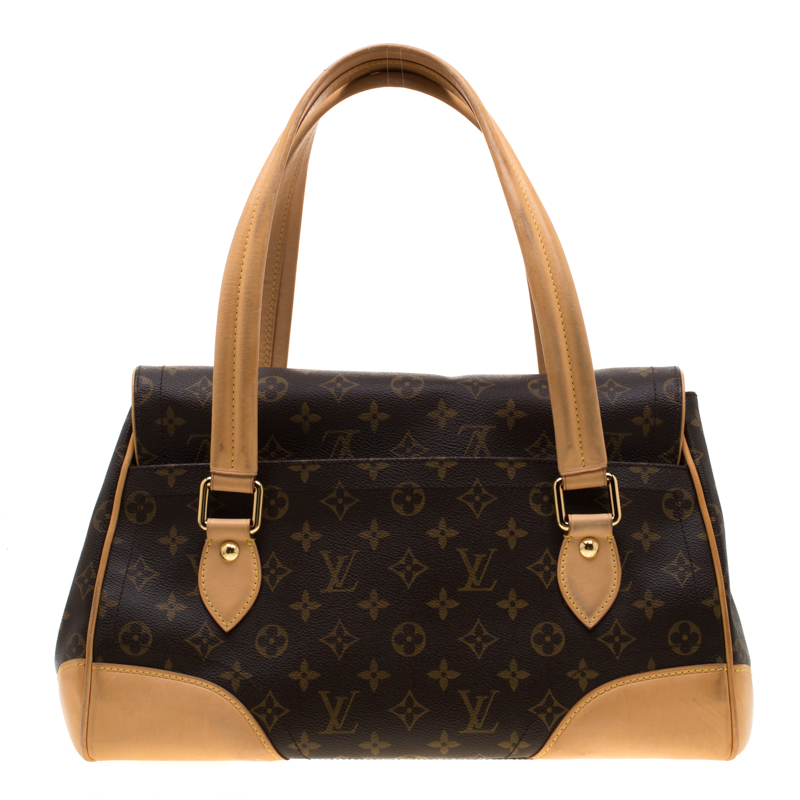 Louis Vuitton Beverly GM Briefcase Monogram Canvas Ebene