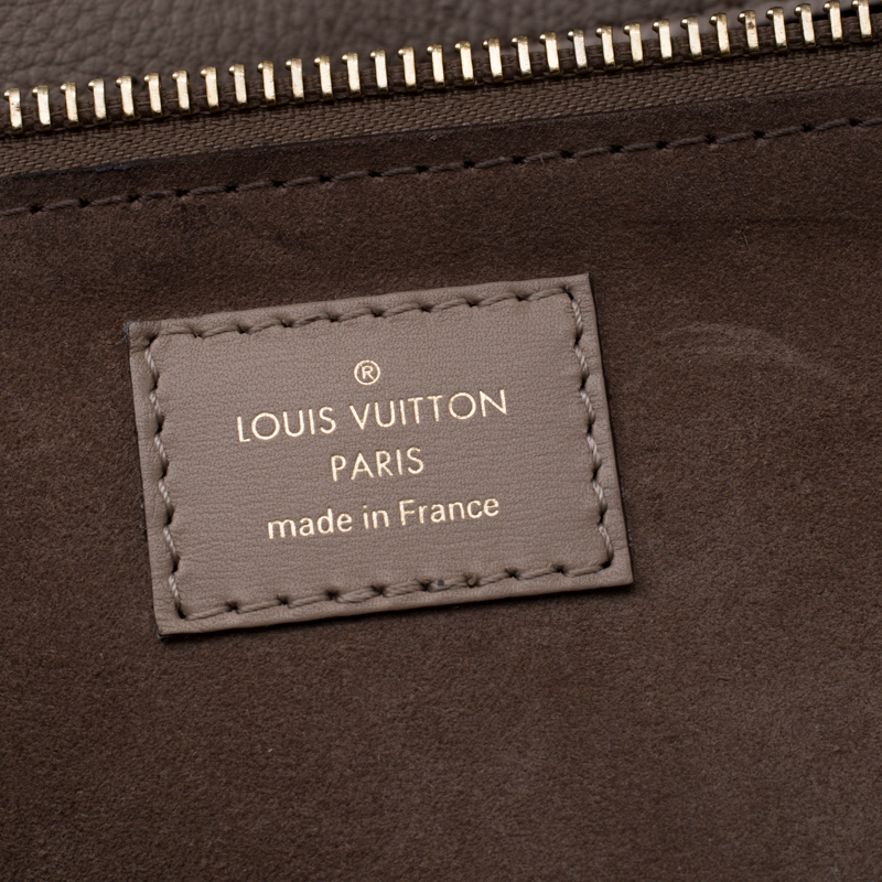 Louis Vuitton Veau Cachémire Calfskin W Tote PM Galet 