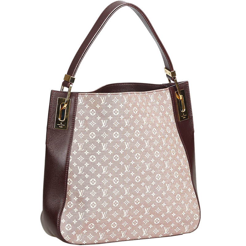 

Louis Vuitton Oreme Monogram and Burgundy Leather Idylle Rendez-Vous PM Bag, Multicolor