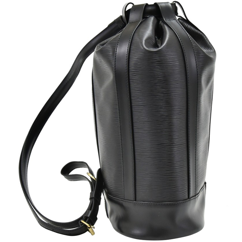 

Louis Vuitton Black Epi Leather Randonee Backpack