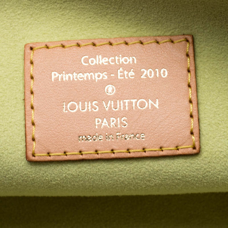 Louis Vuitton Vert Green Monogram Denim Sunburst PM Limited Edition Bag  Louis Vuitton