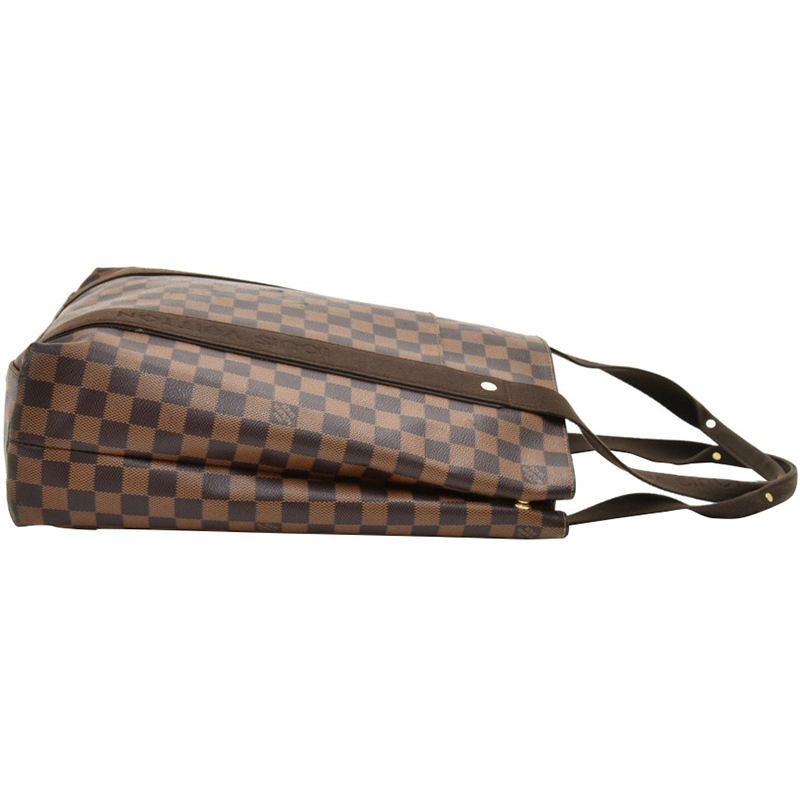 

Louis Vuitton Damier Ebene Canvas Beaubourg Tote, Brown