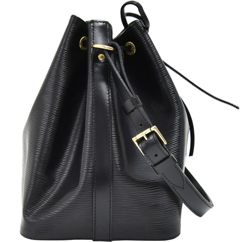 

Louis Vuitton Black Epi Leather Petit Noe Bag