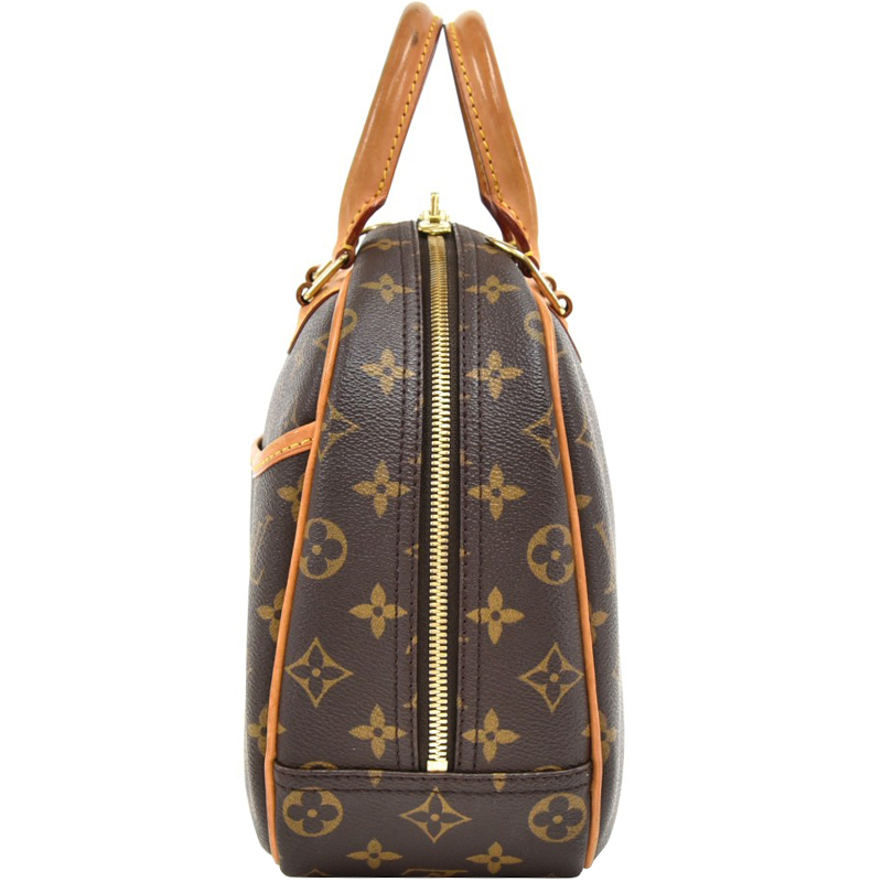 

Louis Vuitton Monogram Canvas Trouville Bag, Brown