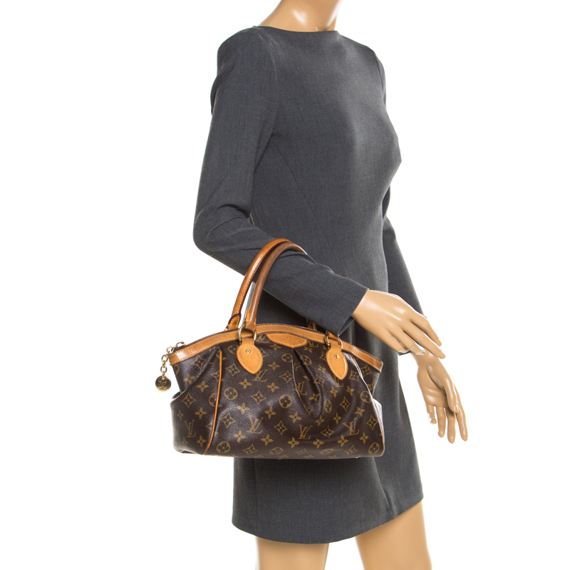 

Louis Vuitton Monogram Canvas Tivoli PM Bag, Brown