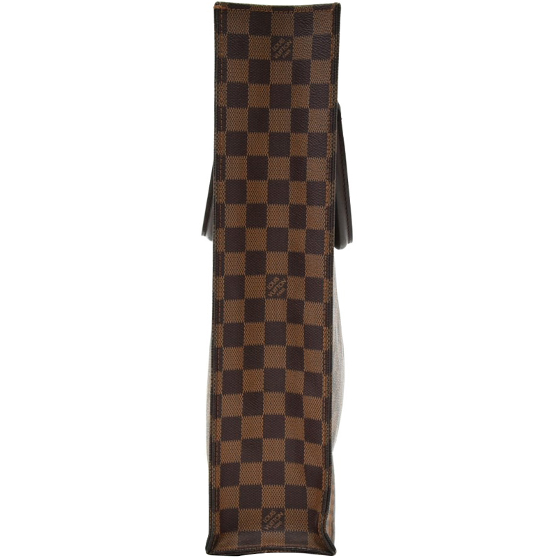 

Louis Vuitton Damier Ebene Canvas Sac Plat Tote, Brown