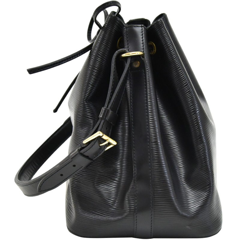 

Louis Vuitton Noir Epi Leather Petit Noe Bag, Black
