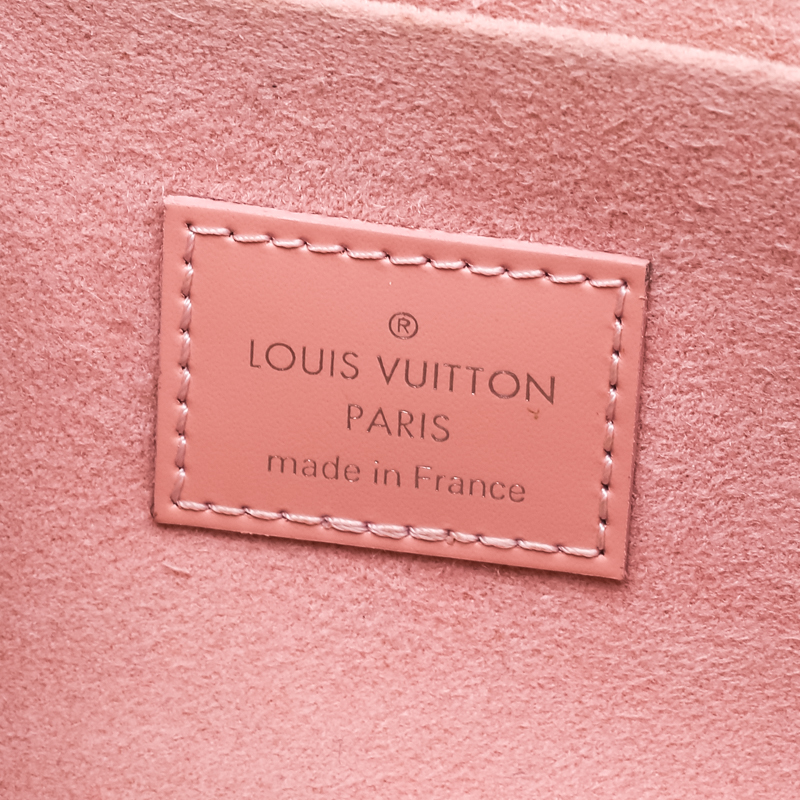 Louis Vuitton Pochette Felicie Monogram Valentine Dog (Without Accessories)  Rose Ballerine Lining in Toile Coated Canvas/Leather with Gold-tone - US