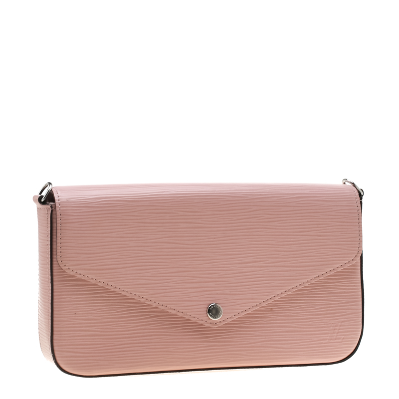 Louis Vuitton Womens Pochette Felicie Rose Epi Leather – Luxe Collective