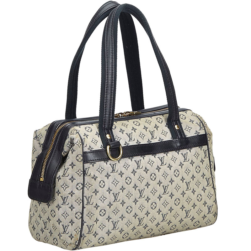

Louis Vuitton Blue Monogram Mini Lin Josephine PM Shoulder Bag, Multicolor