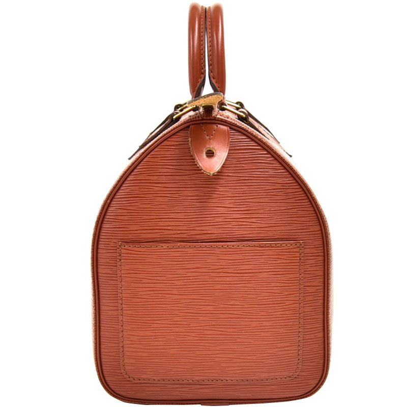 

Louis Vuitton Kenyan Fawn Epi Leather Speedy 30 Shoulder Bag, Brown