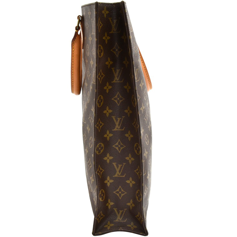 

Louis Vuitton Monogram Canvas Sac Plat Bag, Brown