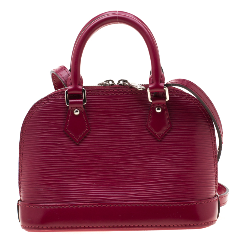 Louis Vuitton Nano Alma Lilas Provence Epi Leather Bag, Luxury, Bags &  Wallets on Carousell
