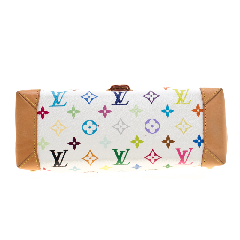 LOUIS VUITTON Monogram Multicolor Eliza Shoulder Bag White M40098 LV Auth  28732a ref.635929 - Joli Closet