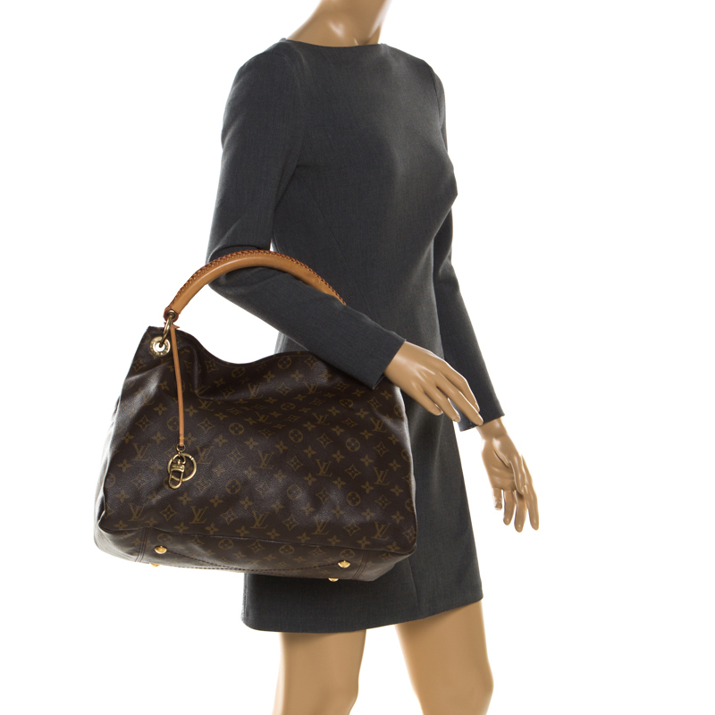 

Louis Vuitton Monogram Canvas Artsy MM Bag, Brown
