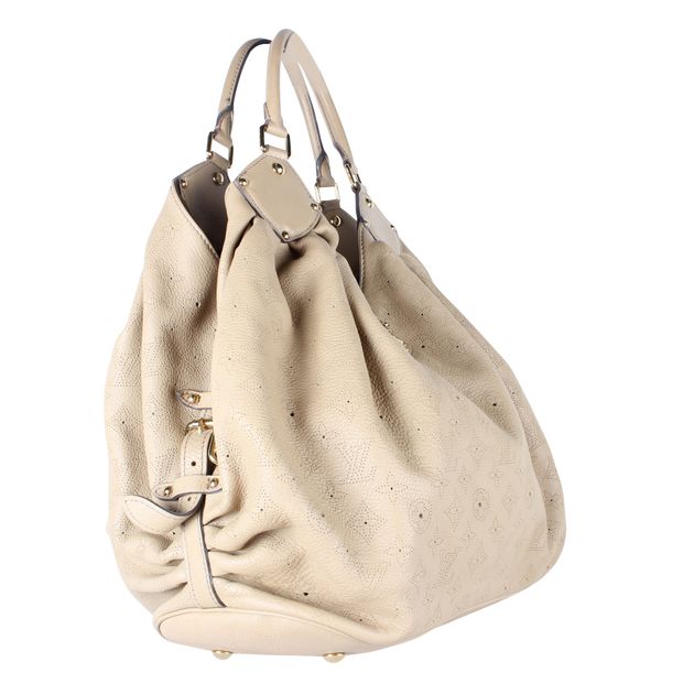 

Louis Vuitton Beige Monogram Mahina Leather  Bag