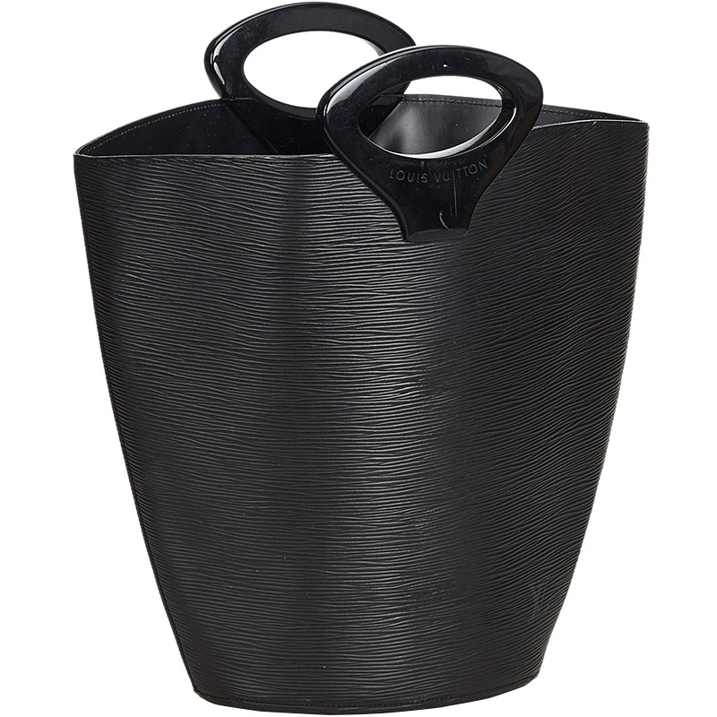 

Louis Vuitton Moka Epi Leather Noctambule Bag, Black