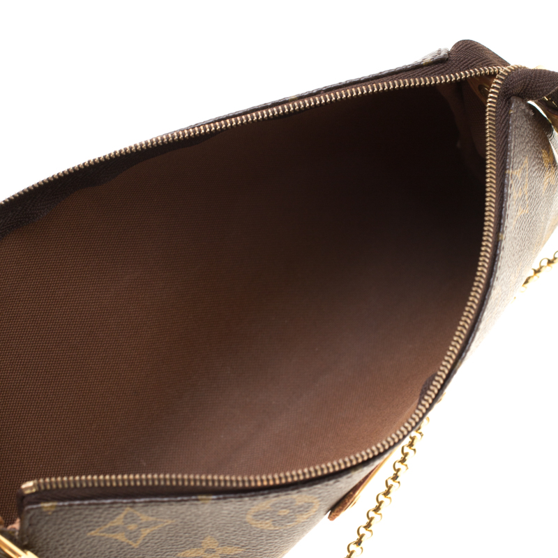 Louis Vuitton Monogram Eva Pochette w/ Strap - Brown Clutches, Handbags -  LOU769266