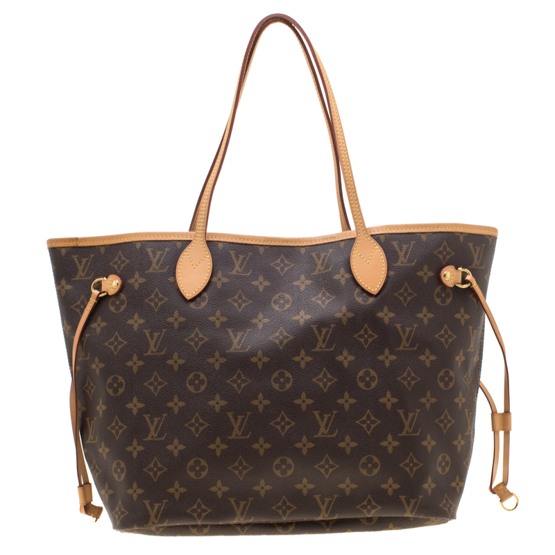 Pre Owned حقيبة لوي فيتون نيفرفول كانفاس مونوغرامي MM