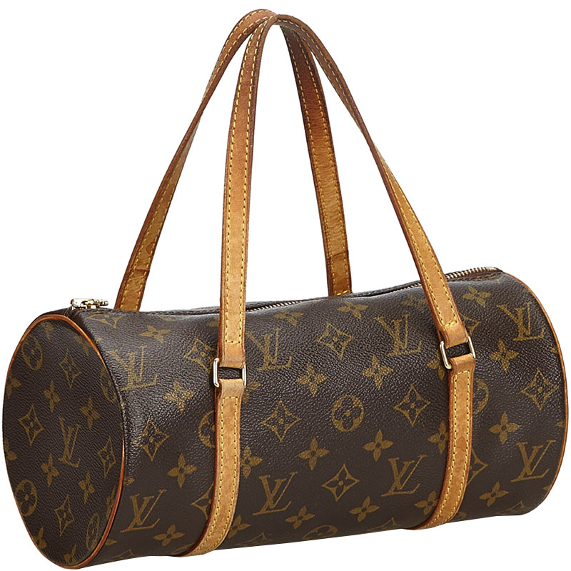 Louis Vuitton Monogram Canvas Papillon 26 Bag, Brown