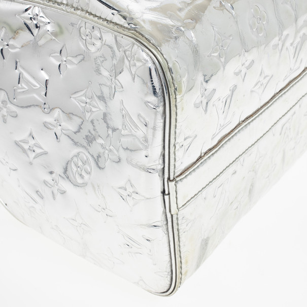 Louis Vuitton Limited Edition Monogram Miroir Silver Speedy 35 – Redo Luxury