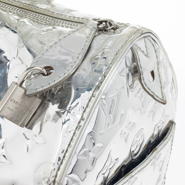 Louis Vuitton Limited Edition Silver Monogram Miroir Speedy 30 Bag Louis Vuitton | TLC