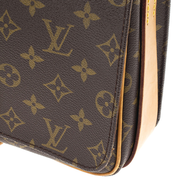 Louis Vuitton Monogram Cartouchiere GM M51252 Brown Cloth ref.976561 - Joli  Closet