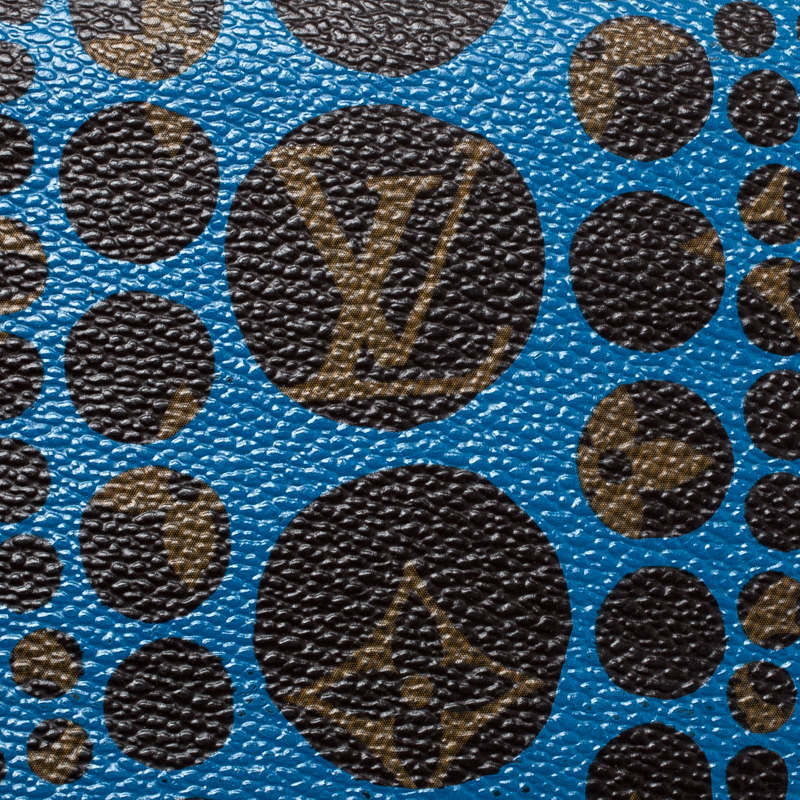 Louis Vuitton x Yayoi Kusama Blue Infinity Dots Monogram Canvas Zippy –  LuxuryPromise
