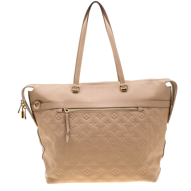 Pre Owned Louis Vuitton Dune Monogram Empreinte Leather Boetie Bag