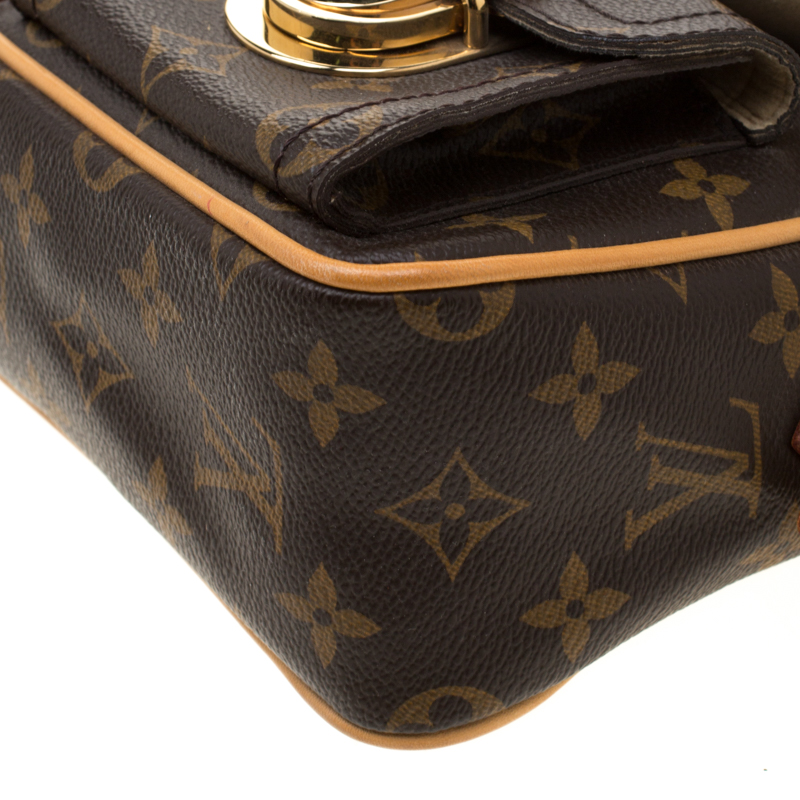 Louis Vuitton Brown Monogram Hudson PM Cloth ref.915385 - Joli Closet